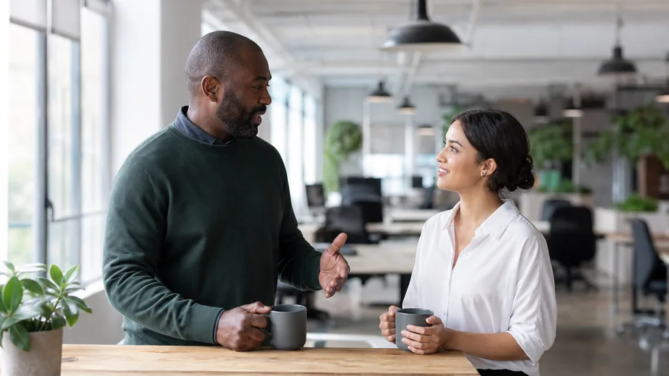 Two partners of a small IT services firm planning which contracts to pursue this year